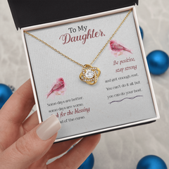 To My Daughter  - Find the Blessings  - Necklace