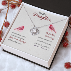 To My Daughter  - Find the Blessings  - Necklace