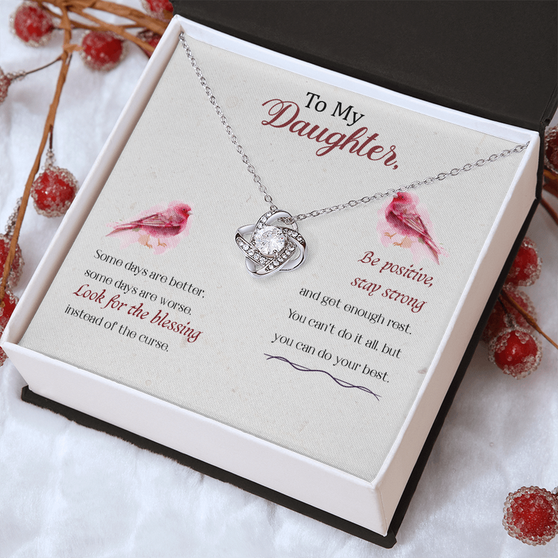 To My Daughter  - Find the Blessings  - Necklace