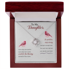 To My Daughter  - Find the Blessings  - Necklace